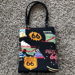 Never used! Route 66 small hand bag.